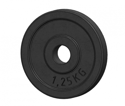 Obrázek k výrobku 1807 - Litinový kotouč 1,25 kg, otvor 25 mm